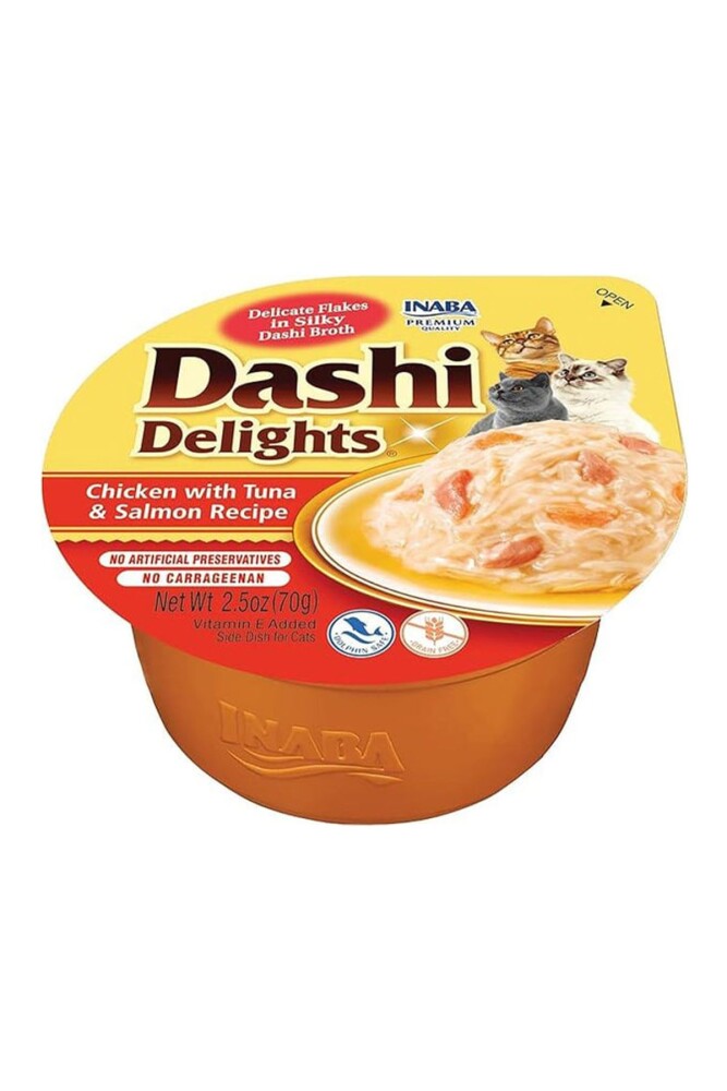 Ciao Dashi Delights Tavuk Ton Ve Somon Balıklı Kedi Çorbası 70 GR | SRC: Barcode: 4262365730602